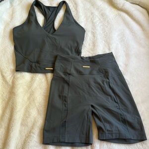 Gymshark x Whitney Simmons eucalyptus green set